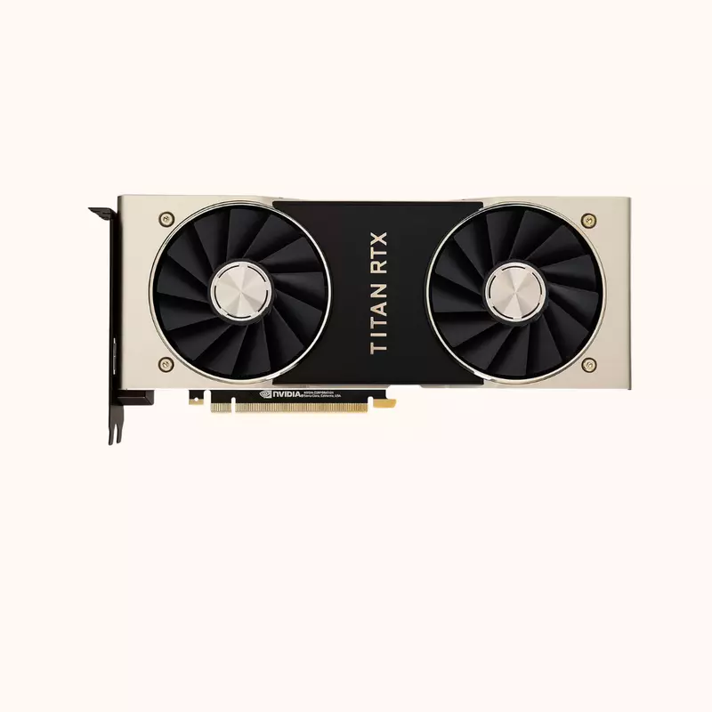 NVIDIA TITAN RTX グラフィックボード 本体　24GB NVIDIA Titan RTX 24GB GDDR6 Graphics Card – Open Box